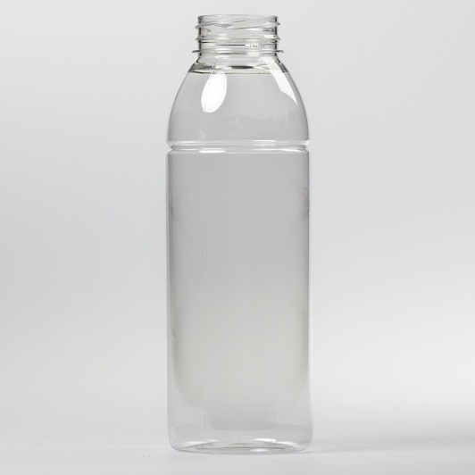 RPET-fles 500cc Transparant RPET-fles 500cc Transparant