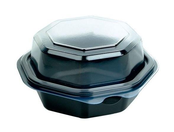 Octaviewbox met Deksel 12x6cm Zwart Octaviewbox met Deksel 12x6cm Zwart