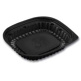 Black Portion Platter 300cc Black Portion Platter 300cc