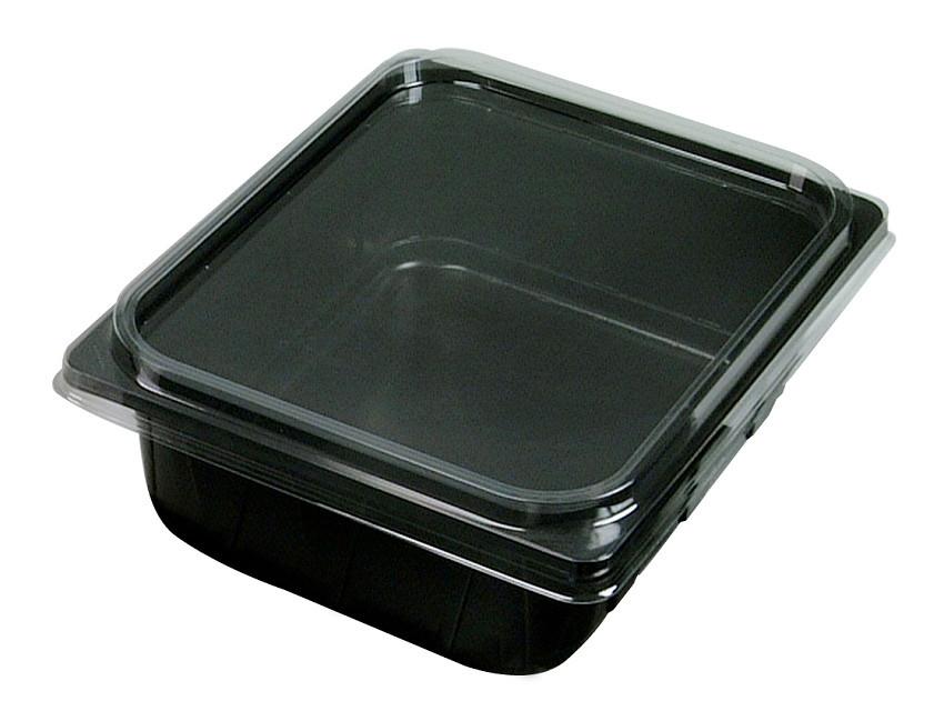 PP Tray 1/2 GN 325x265x100mm Zwart