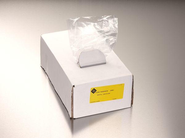 Polyzak LDPE 18+2x4x35cm 20my