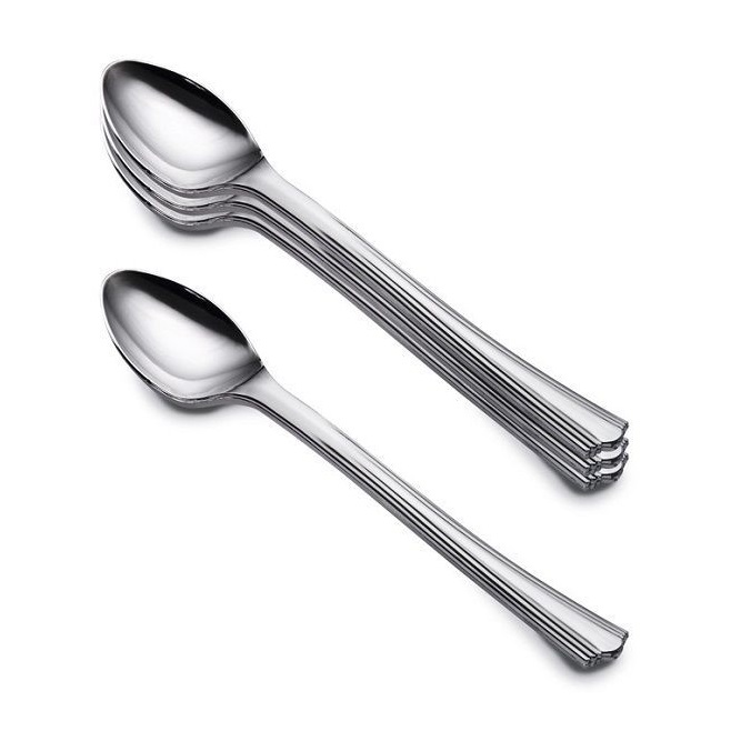 Pl. Koffielepel Metal 10,5cm 160st Pl. Koffielepel Metal 10,5cm 160st