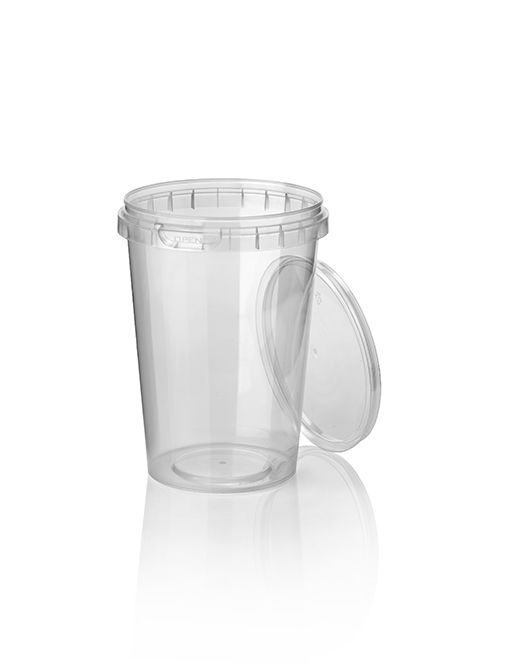 Emmer PP met Deksel 520cc Trp