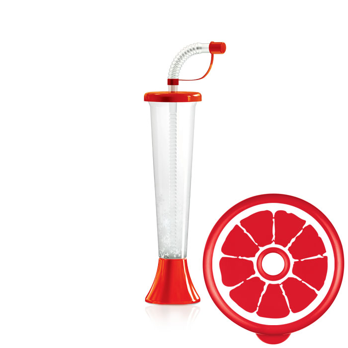 Slush Cup Fruit 250cc Rood Slush Cup Fruit 250cc Rood