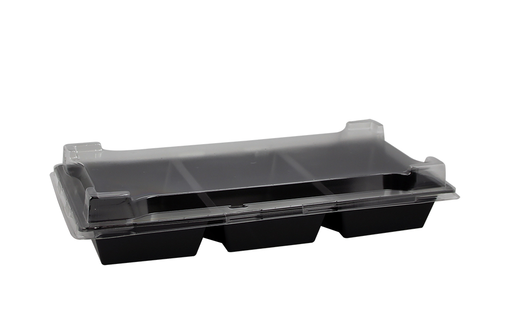 Deksel Tapasschaal RPET Transparant Deksel Tapasschaal RPET Transparant