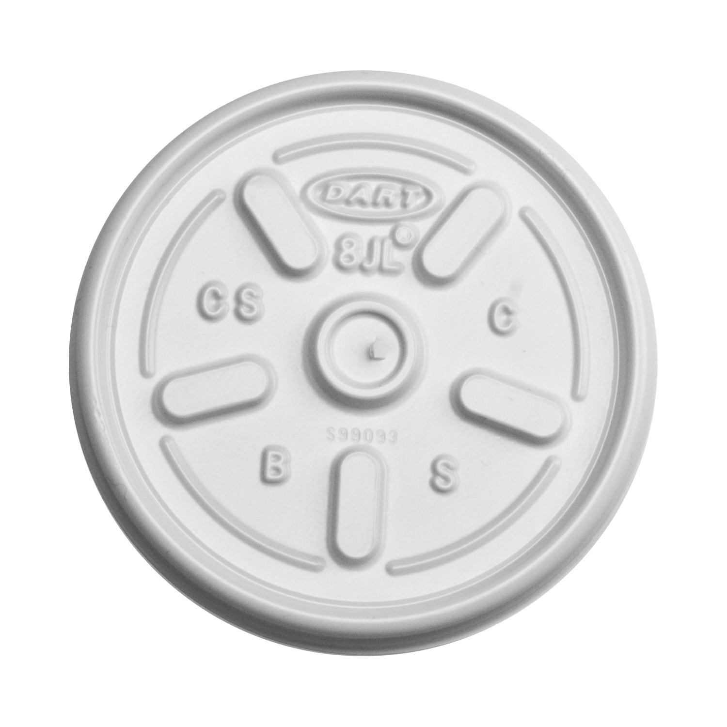 Plastic Deksel 8JL Trp 100st Plastic Deksel 8JL Trp 100st