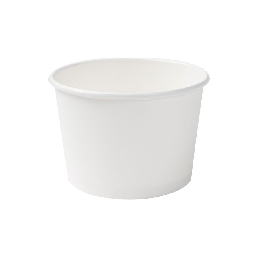Soup-Ice Beker Bio 400cc Wit