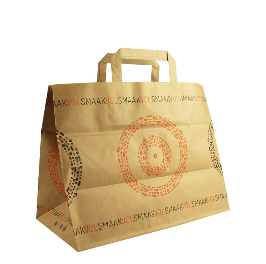 Draagtas Pap. VolSmaak Groot 250st Draagtas Pap. VolSmaak Groot 250st