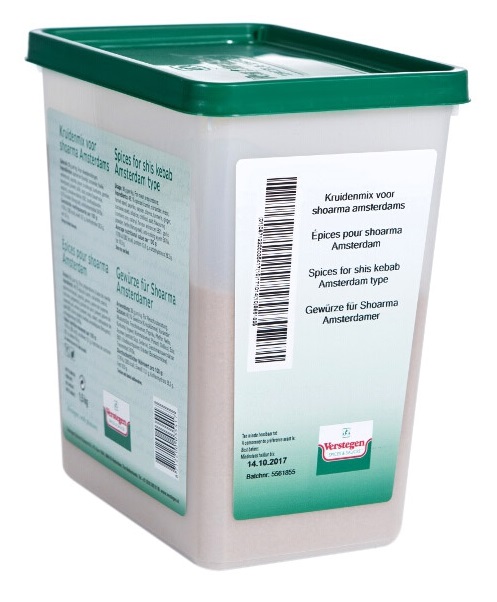 Amsterdamse Shoarmakruiden 1,75kg Amsterdamse Shoarmakruiden 1,75kg