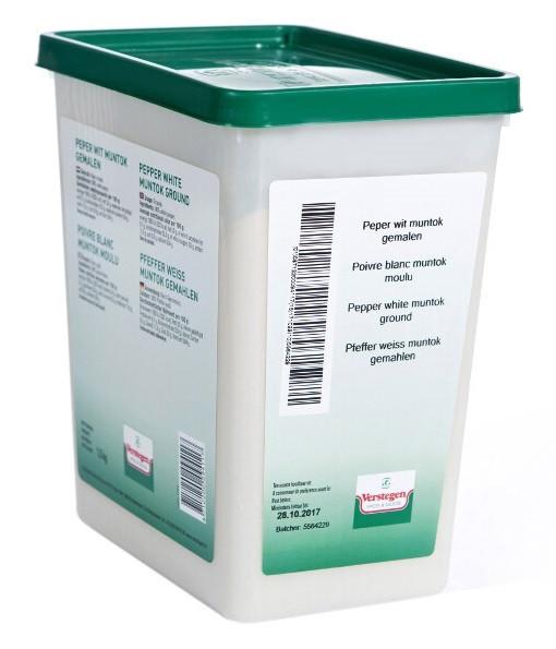 Peper Wit Gemalenmuntok 1,5kg