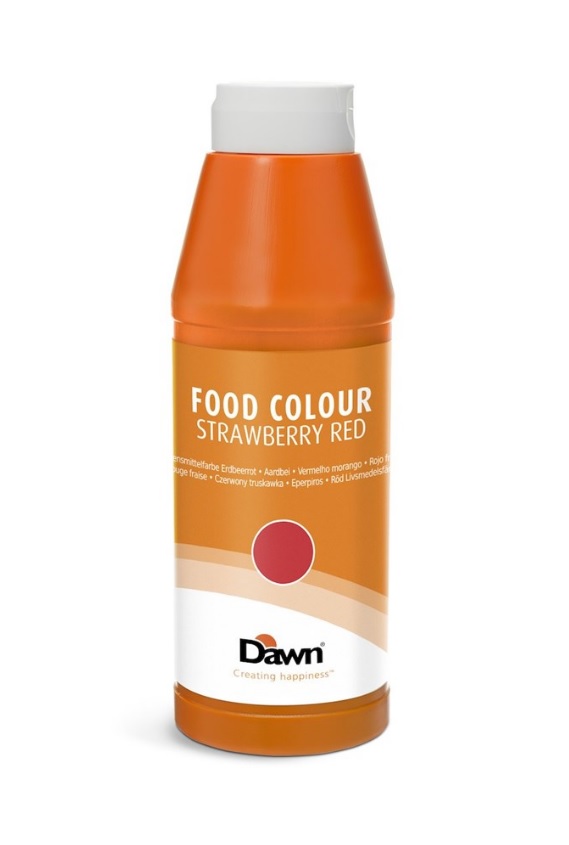 Dawn Kleurstof Aardbei Rood 1L Dawn Kleurstof Aardbei Rood 1L