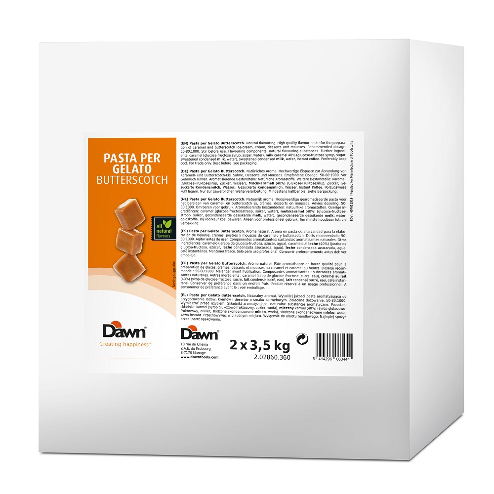 Pasta Per Gelato Butterscotch 3,5kg