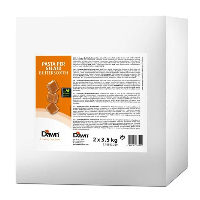 Pasta Per Gelato Butterscotch 3,5kg