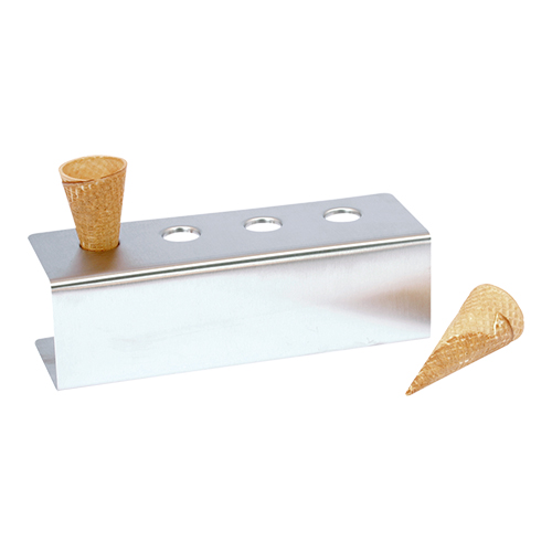 IJshoornhouder 4-gats 27x9x9cm RVS IJshoornhouder 4-gats 27x9x9cm RVS