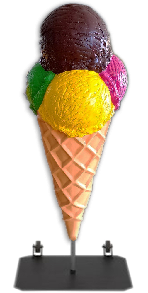 IJshoorn Schepijs 166cm Verrijdb.