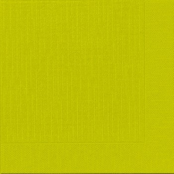 Servet 33x33cm 2-Laags Lime 4vw Servet 33x33cm 2-Laags Lime 4vw