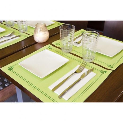 Servet 40x40cm Airlaid Wit 8vw 45gr Servet 40x40cm Airlaid Wit 8vw 45gr