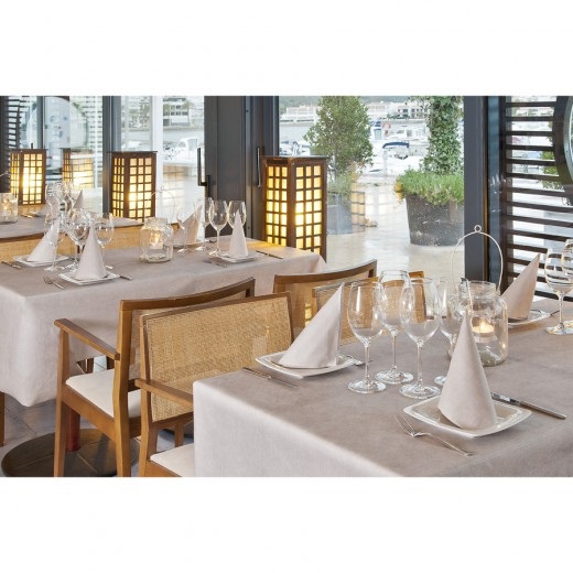 Servet 40x40cm L-Linen Chocolate Servet 40x40cm L-Linen Chocolate