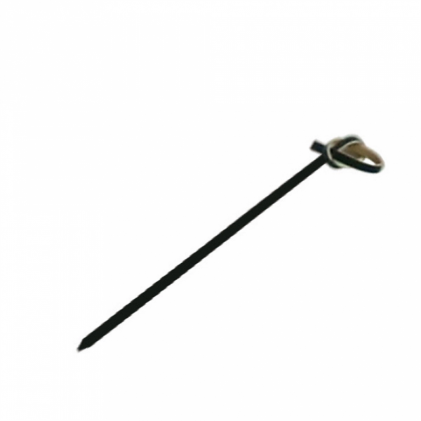 Prikker Bamboe Met Krul Zwart 9cm