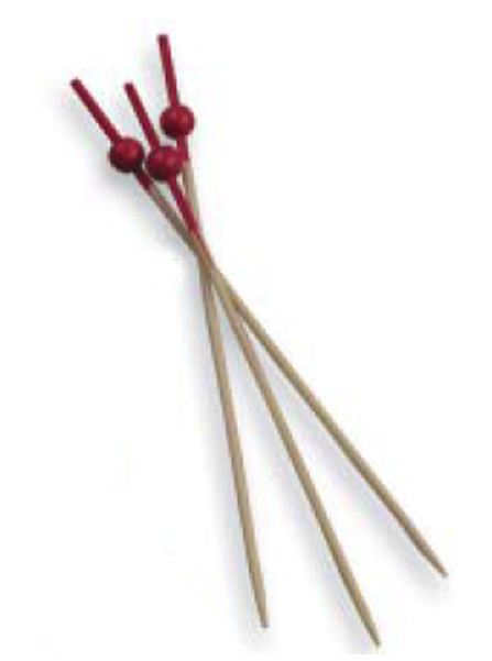 Prikker met Rode Bal 12cm