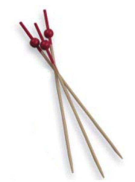 Prikker met Rode Bal 12cm