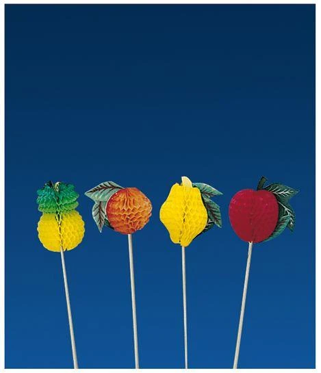 IJsdecoratie Assorti Fruit 10cm