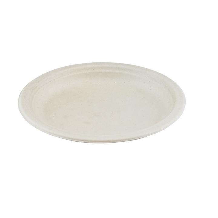 Bord Suikerriet Rond Ø23cm Bruin