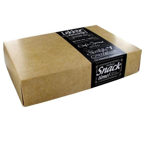 Cateringdoos Natuurlijk 55cm