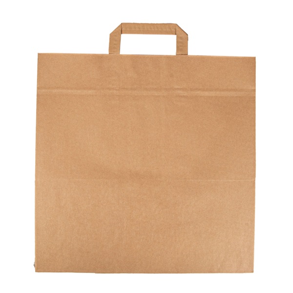 Draagtas Papier Bruin 36x31x36cm XL Draagtas Papier Bruin 36x31x36cm XL