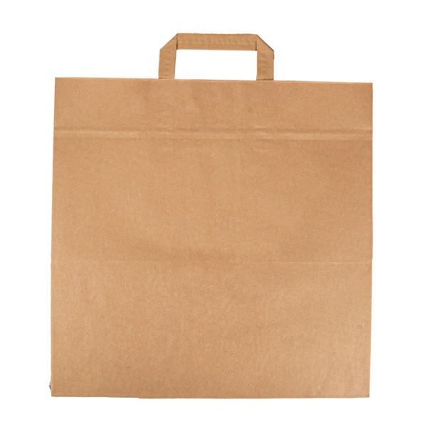 Draagtas Papier Bruin 36x31x36cm XL Draagtas Papier Bruin 36x31x36cm XL