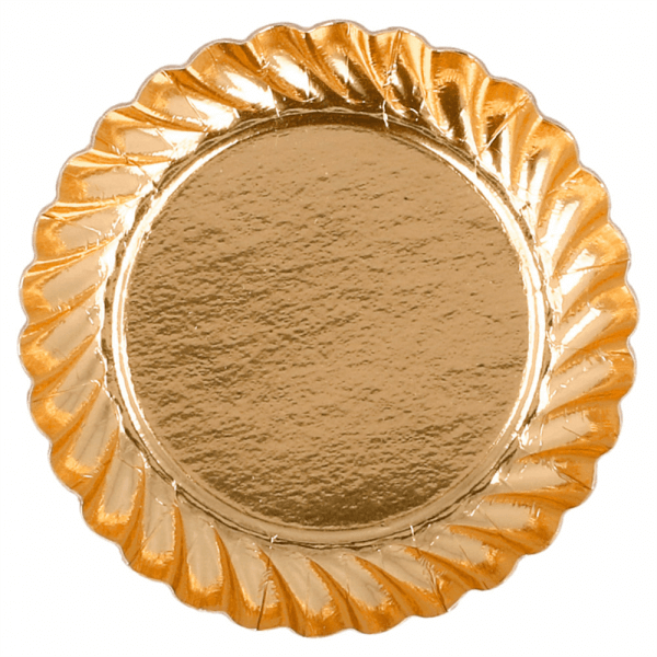 Mini Schaaltje Karton Goud Mini Schaaltje Karton Goud