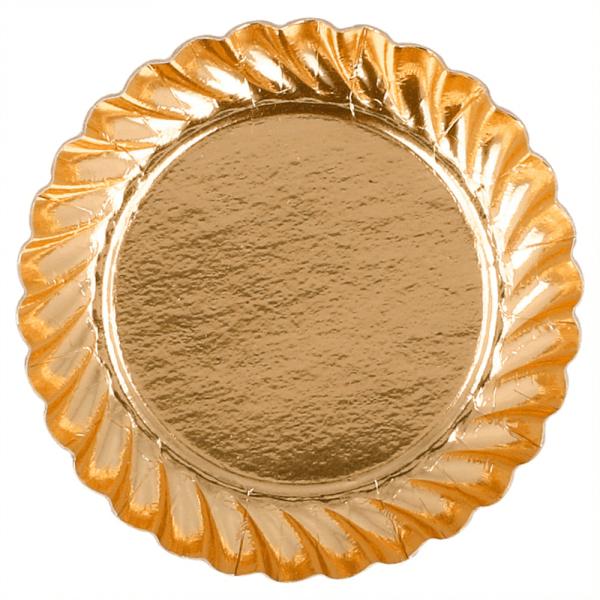 Mini Schaaltje Karton Goud Mini Schaaltje Karton Goud