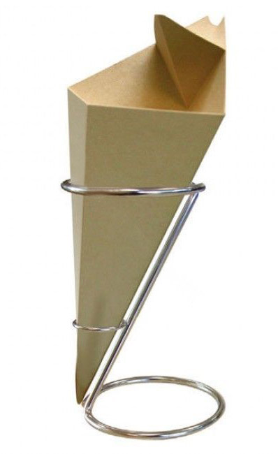 Puntzak Kraft Bruin + Vak 27x16cm Puntzak Kraft Bruin + Vak 27x16cm