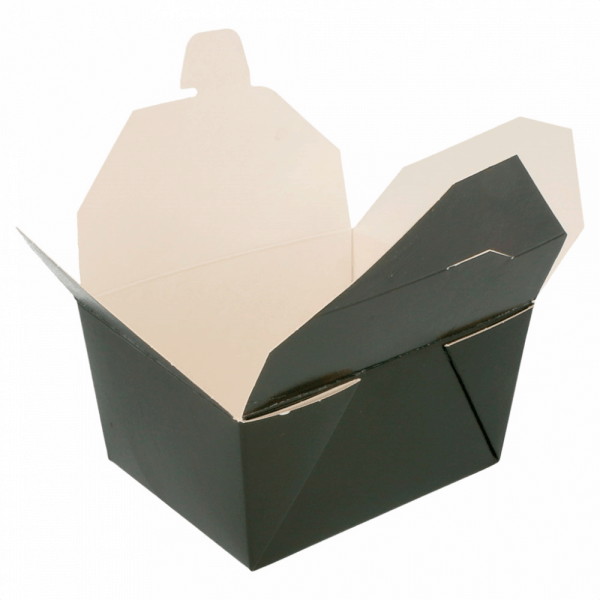Menubak Karton 1-Vaks Zwart 780cc Menubak Karton 1-Vaks Zwart 780cc
