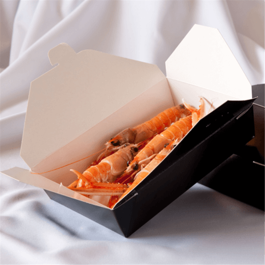 Menubak Karton 1-Vaks Zwart 780cc Menubak Karton 1-Vaks Zwart 780cc