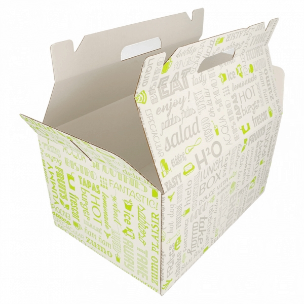 Take Away Box Tasty 28x20x15cm Take Away Box Tasty 28x20x15cm