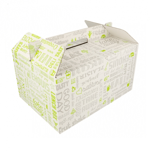Take Away Box Tasty 28x20x15cm