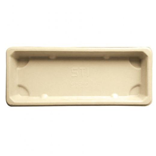 Sushi Tray Suikerriet 22x9cm Bruin