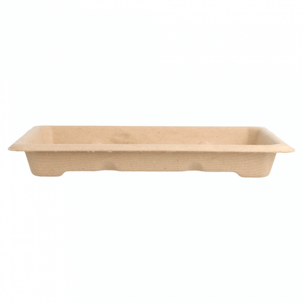 Sushi Tray Suikerriet 17x12cm Bruin Sushi Tray Suikerriet 17x12cm Bruin