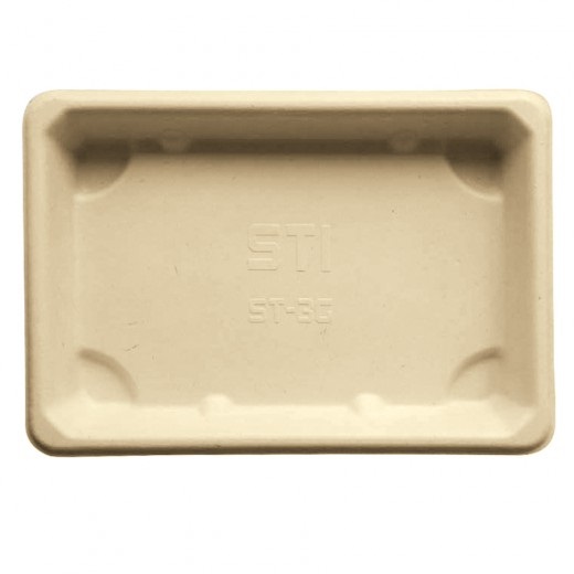 Sushi Tray Suikerriet 17x12cm Bruin