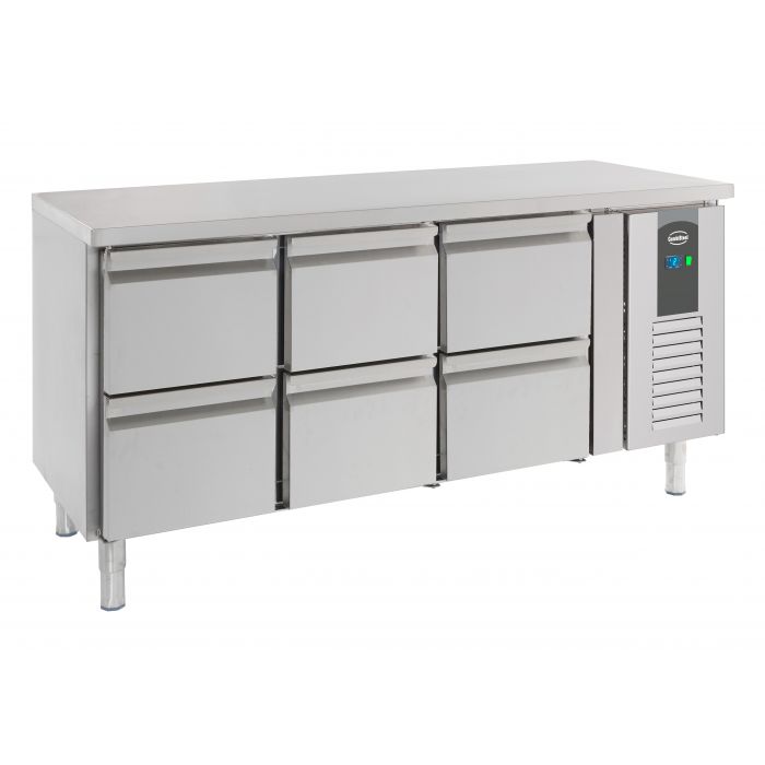 700 Koelwerkbank 6 Laden