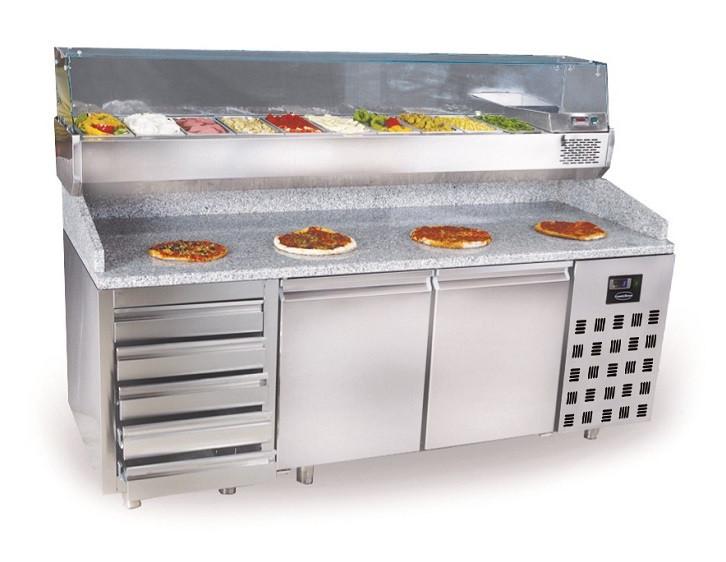 Pizzawerkbank 2 Deuren 5 Laden Pizzawerkbank 2 Deuren 5 Laden
