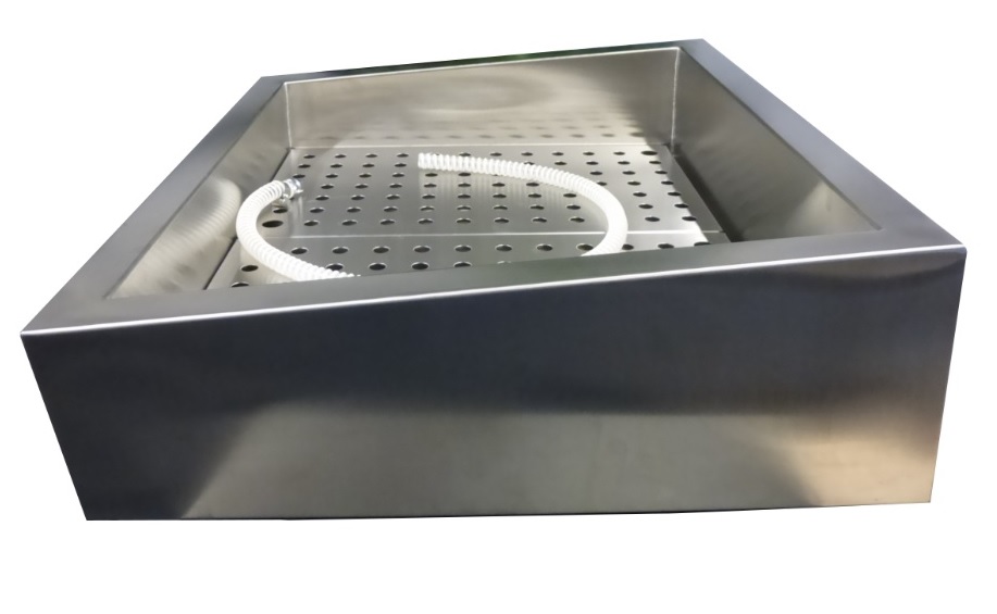 Crushed Ice Bak 2/1 GN Schuin RVS Crushed Ice Bak 2/1 GN Schuin RVS