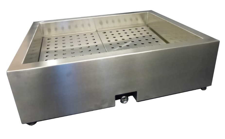 Crushed Ice Bak 2/1 GN Schuin RVS Crushed Ice Bak 2/1 GN Schuin RVS