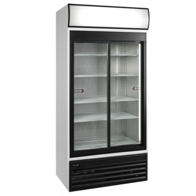 Glasdeurkoelkast Schuifdeuren 700L
