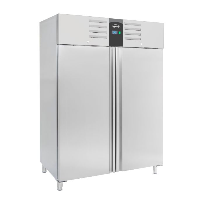 Koelkast RVS 2 deuren 1410 liter