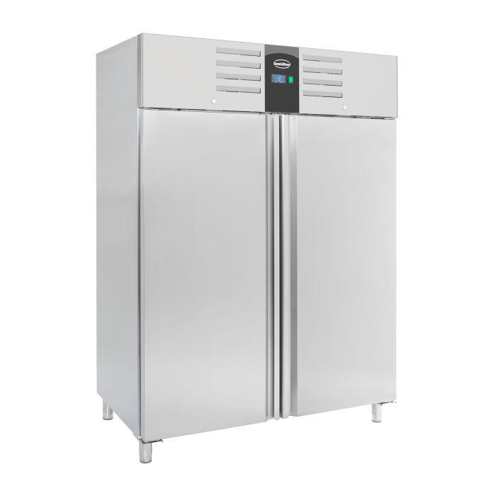 Koelkast RVS 2 deuren 1410 liter