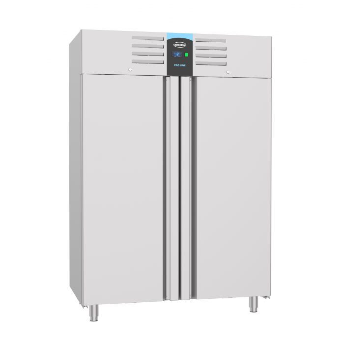 Dubbeldeurs Vrieskast Monoblock RVS