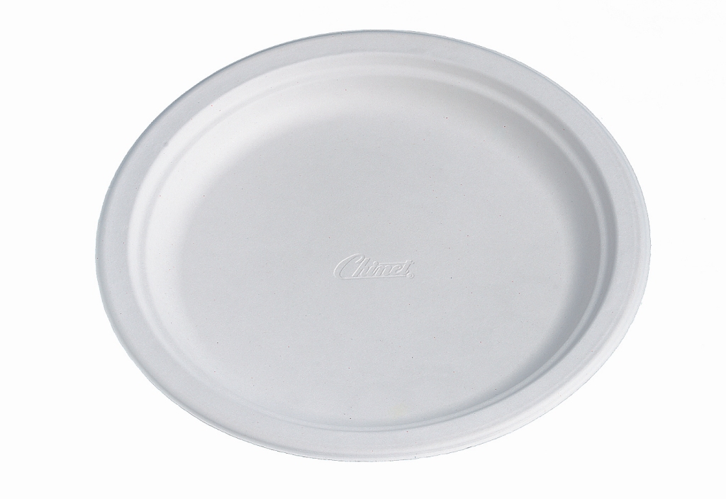 Bord Karton Rond Ø24cm Wit