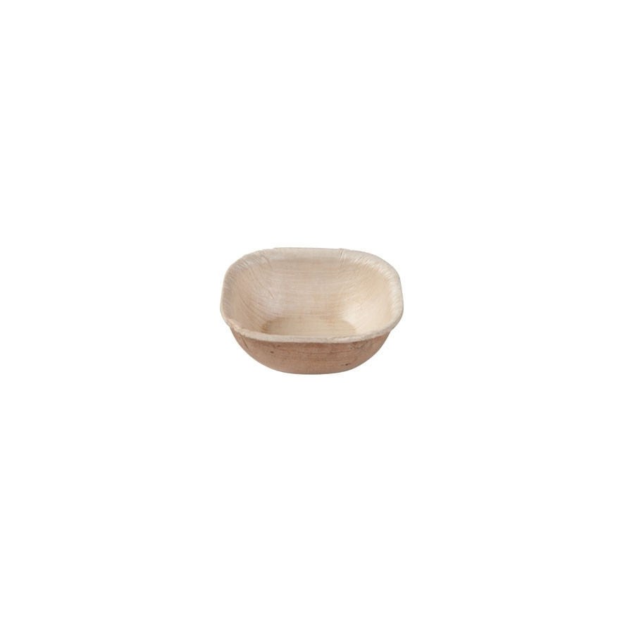 Dipschaaltje Palmblad Hoekig 5x5cm
